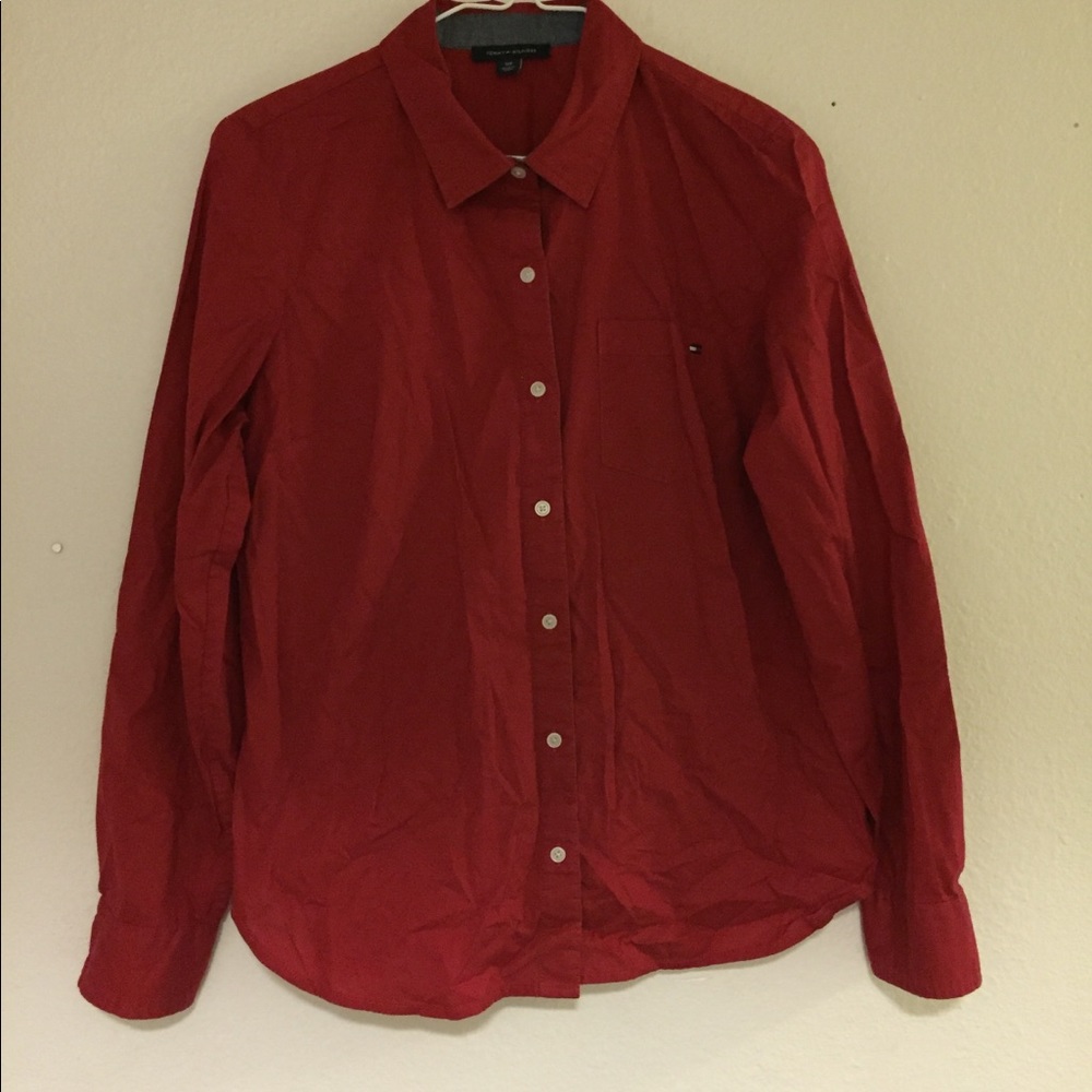 Tommy Hilfiger Button Down Shirt Size Small